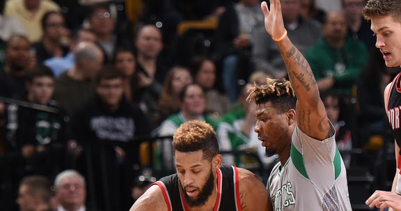 NBA says Marcus Smart's steal on Damian Lillard was clean