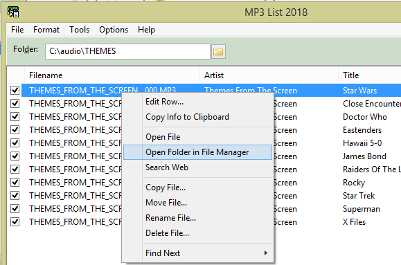 Library Player Mp3 List 18