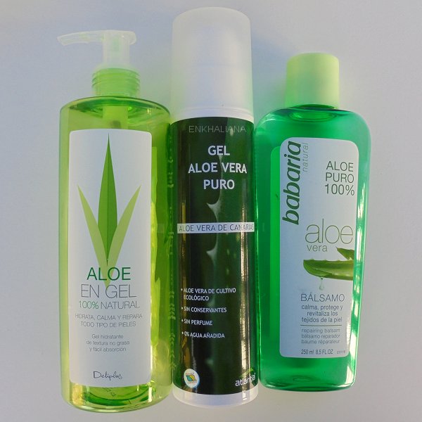 Atlantia Gel Aloe Vera Puro / Deliplus Aloe En Gel / Babaria Aloe Vera