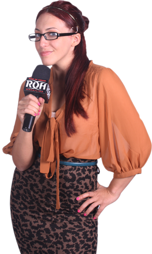A Look Sexy Ring Of Honor Interviewer Veda Scott