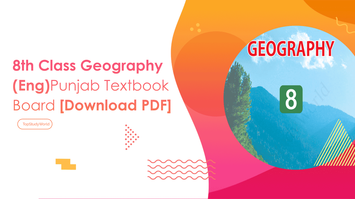 8th Class Geography (Eng) Punjab Textbook Board [Download PDF] Top