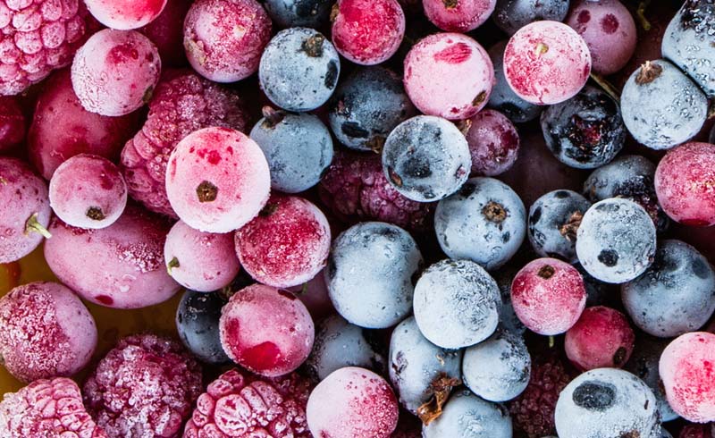 Frozen fruits