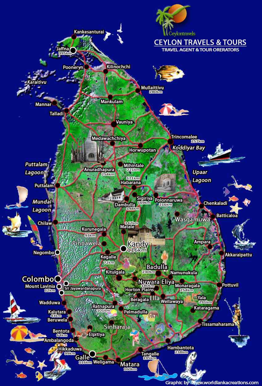 Vsitlanka.blogspot.com: Sri Lanka Map
