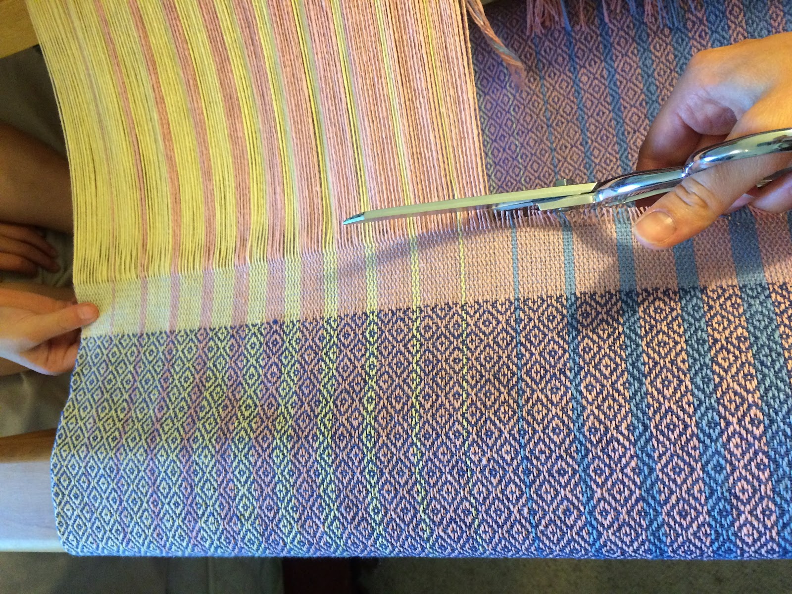 Peaceful and Creative Living How To Weave A Baby Wrap