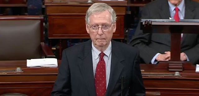 McConnell BLASTS the “stunning extremism” of Senate Democrats