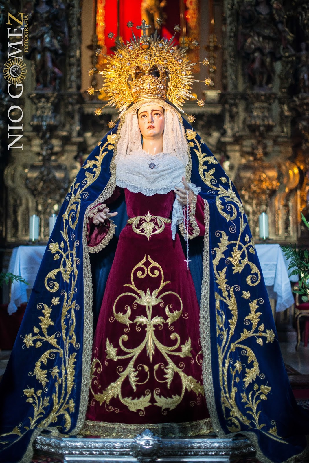 La Agrupación Musical Santa Cruz de Huelva sonará tras la Virgen de los Dolores de Écija en su Coronación Canónica