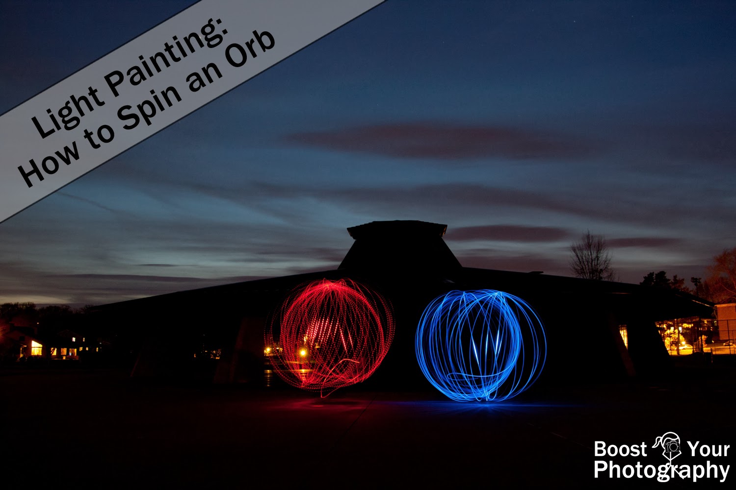 How to Shoot Light Painting Photography (Spiral Lights)