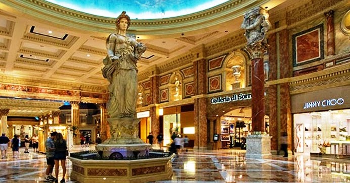 The Forum Shops Caesars Palace in Las Vegas