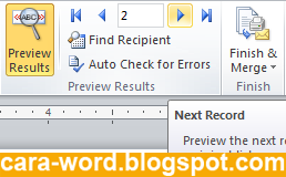 Cara Membuat Mail Merge Word Cara Membuat Mail Merge Word