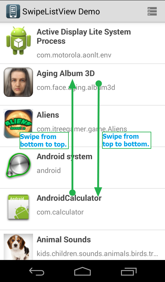 Appium How To Swipe Vertical And Horizontal In Android Automation
