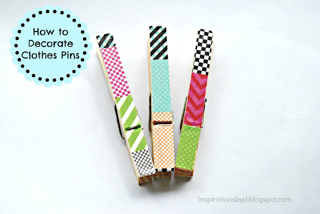 How to Decorate Clothes Pins