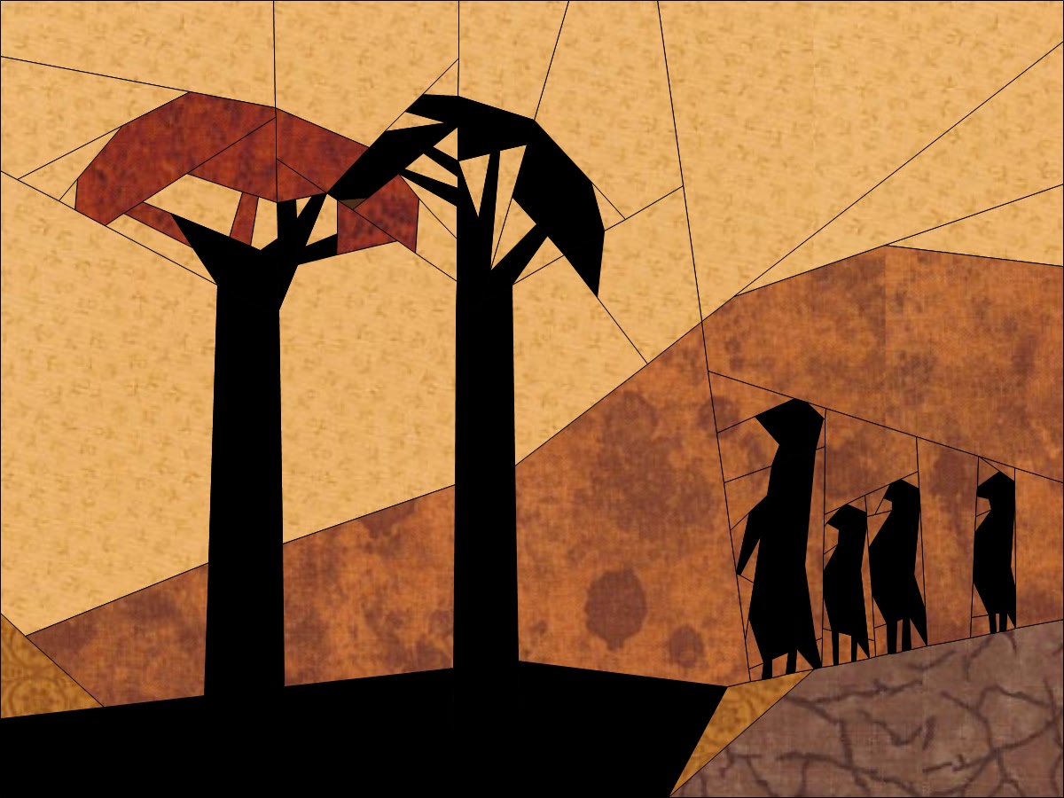 Quilt Art Designs Long Road Home Row A Long