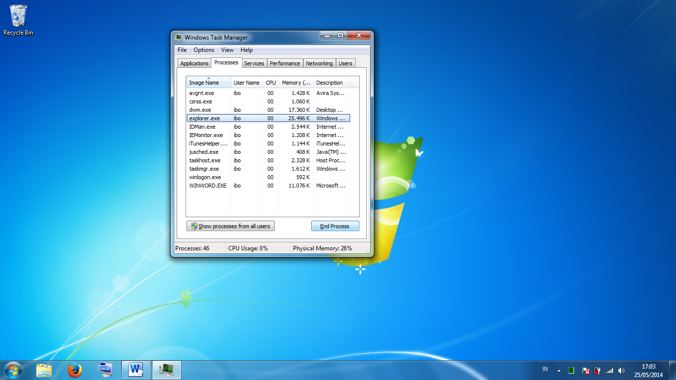 Darker Than You Know Cara mengatasi Taskbar yang bermasalah pada Windows 7
