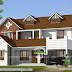 2946 sq-ft dormer window house with 5 BHK