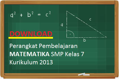 Download Perangkat Pembelajaran Matematika Smp Kelas 7 Kurikulum 2013 Blognya Pabaiq