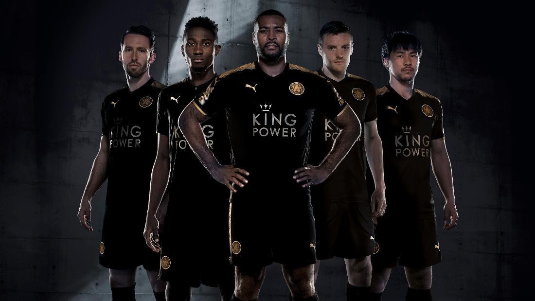 Leicester unveil their new home kit for the 2017-18 season