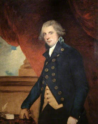 Portrait of RIchard Brinsley Sheridan by Sir Joshua Reynolds