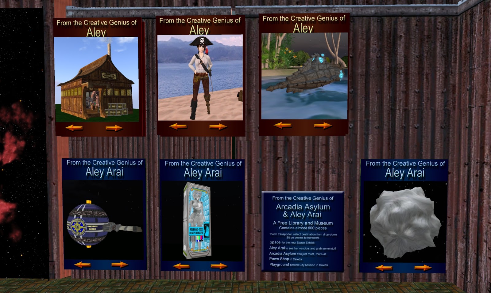 Echt Virtuell Arcadia Asylum war nie wirklich weg