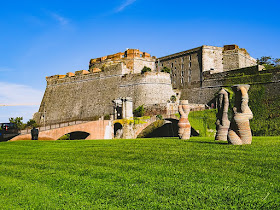 The Fortezza del Priamar was built by the Genoese to protect the city of Savona in the 16th century