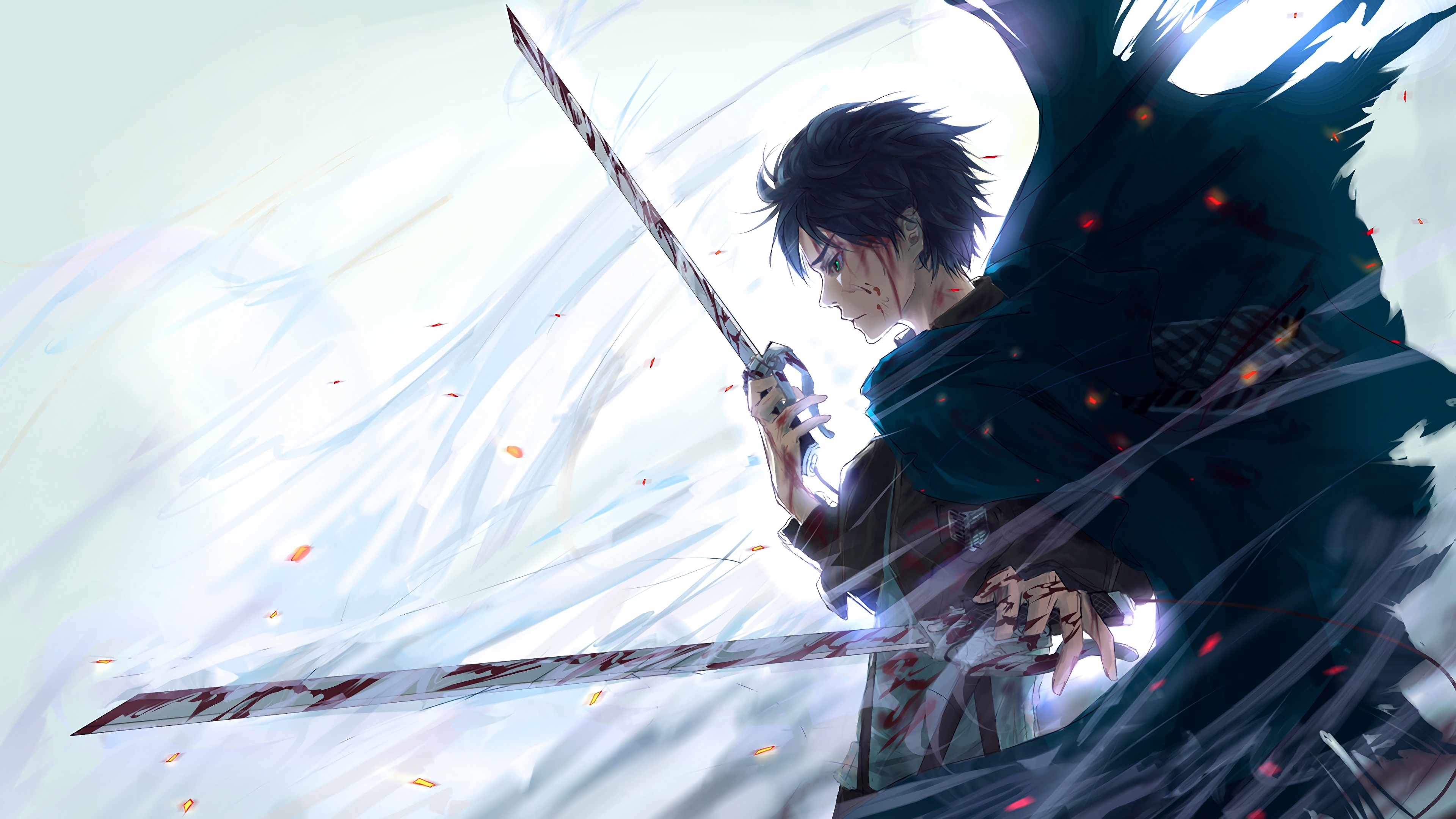 Eren, Attack on Titan, 4K, #118 Wallpaper