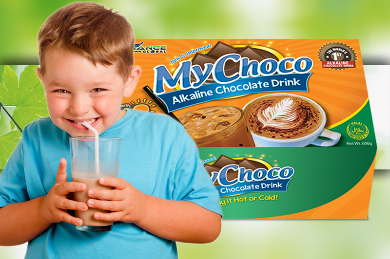 Alkaline Chocolate Drink