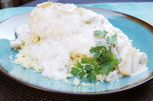 Serving of Chicken Baked in Buttermilk Image