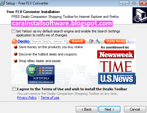 Cara Instal Free FLV Converter Cara Instal Free FLV Converter
