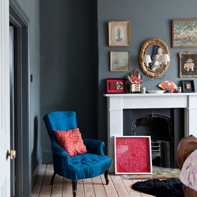 decora y disena: 10 Diseños de Salas de Estar con Chimenea