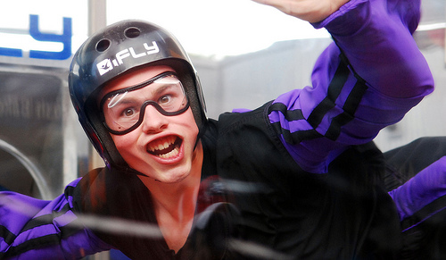 Indoor skydiving in Tukwila, WA