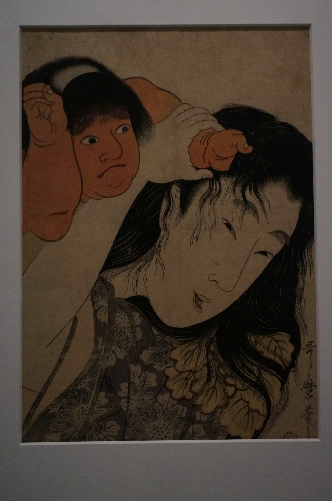 黙翁日録: 喜多川歌麿（1753?-1806） 『山姥（やまんば）と金太郎・盃 