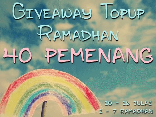 Giveaway Topup Ramadhan by  fyapelangi.com