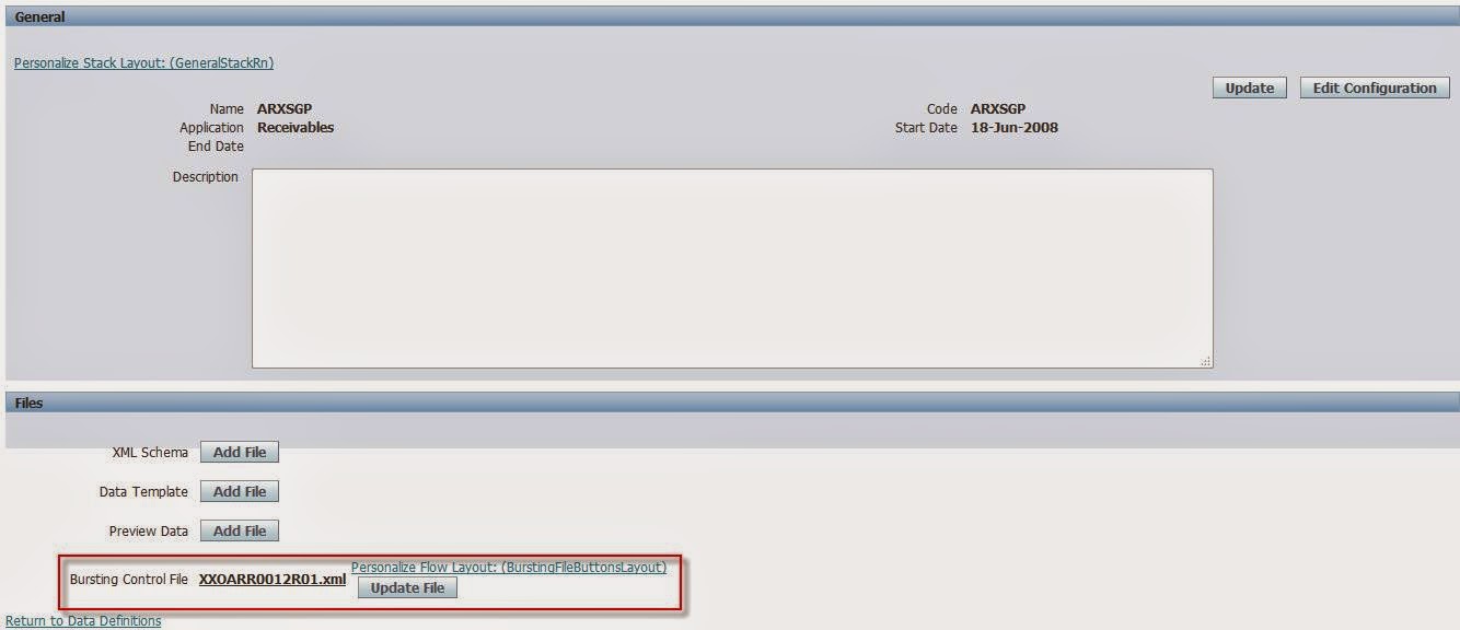 ORACLE MASTERMINDS Adding Condition While Calling the Bursting Program