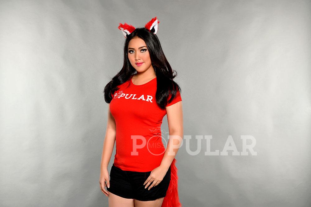 kumpulan model-model indonesia popular: Alexis shanaz popular magazine 2016