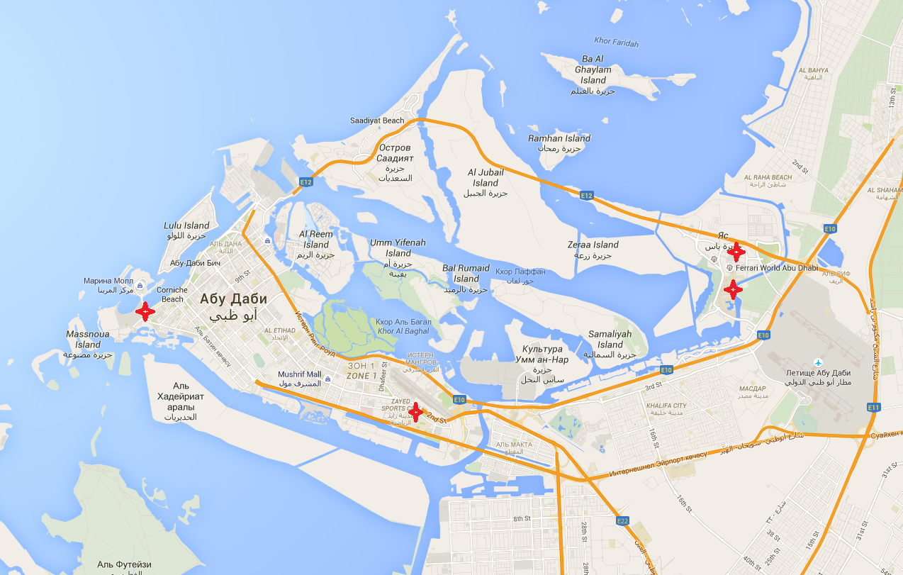 Абу даби на карте мира - блог Санатории Кавказа