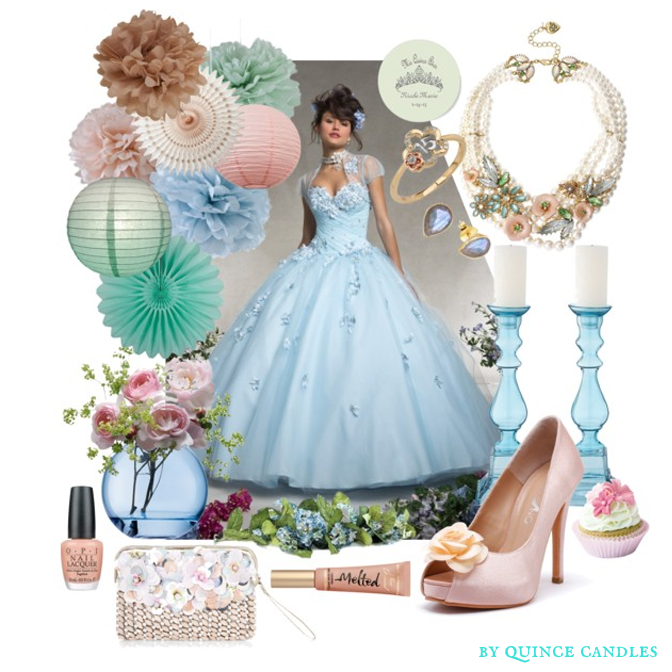 Pretty in Pastels A Spring Floral Sweet Fifteen Quinceanera Theme