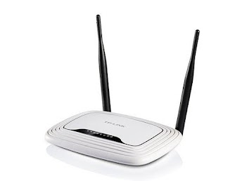 Roteador Wireless Tp-link Tl-wr841 300mbps - 2 Antenas 5 Dbi