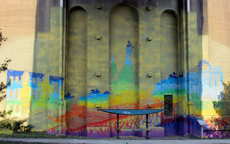 Pittsburgh Murals and Public Art Different Eyes by Richard Washek, Ben