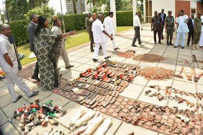 22,430 cultists surrendered 8,572 arms,147 explosives as River State concludes first phase of Amnesty Programme