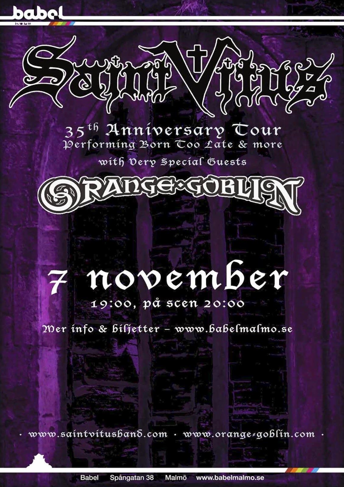 Bababanesa DJsetlist Rockadelika Club Malfunction, Babel, Malmö Nov 7