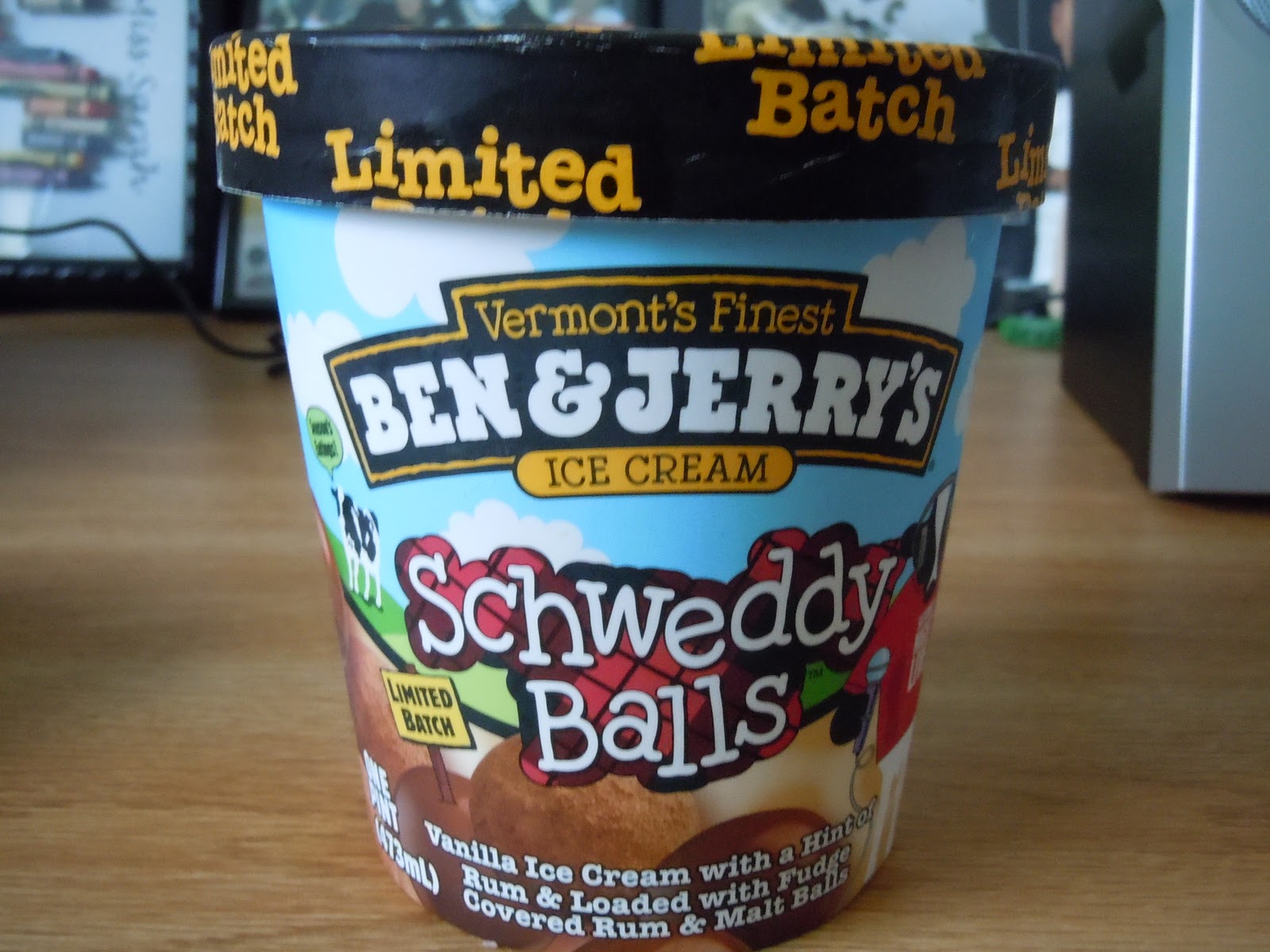 Eating Every Ben and Jerry's Ice Cream Flavor Schweddy Balls!!!