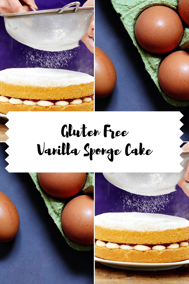 Gluten Free Vanilla Sponge Cake Gluten Free Vanilla Sponge Cake