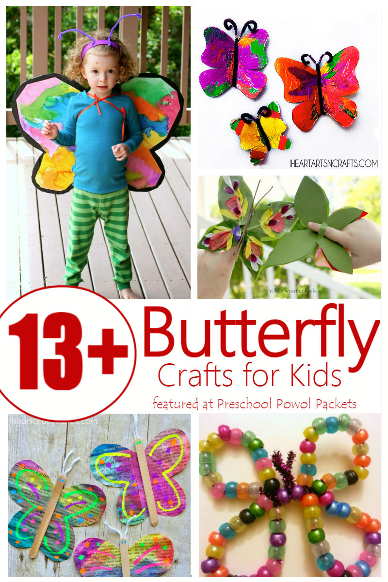 Preschool Butterfly Theme with Science Experiments, Crafts, and More
