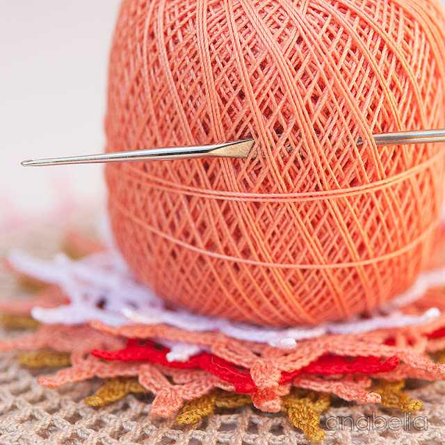 Crochet lace motifs on my work table this week, Anabelia Craft Design Crochet lace motifs on my work table this week, Anabelia Craft Design