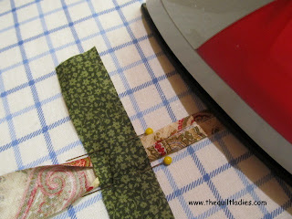 how to make bias tape with just an iron