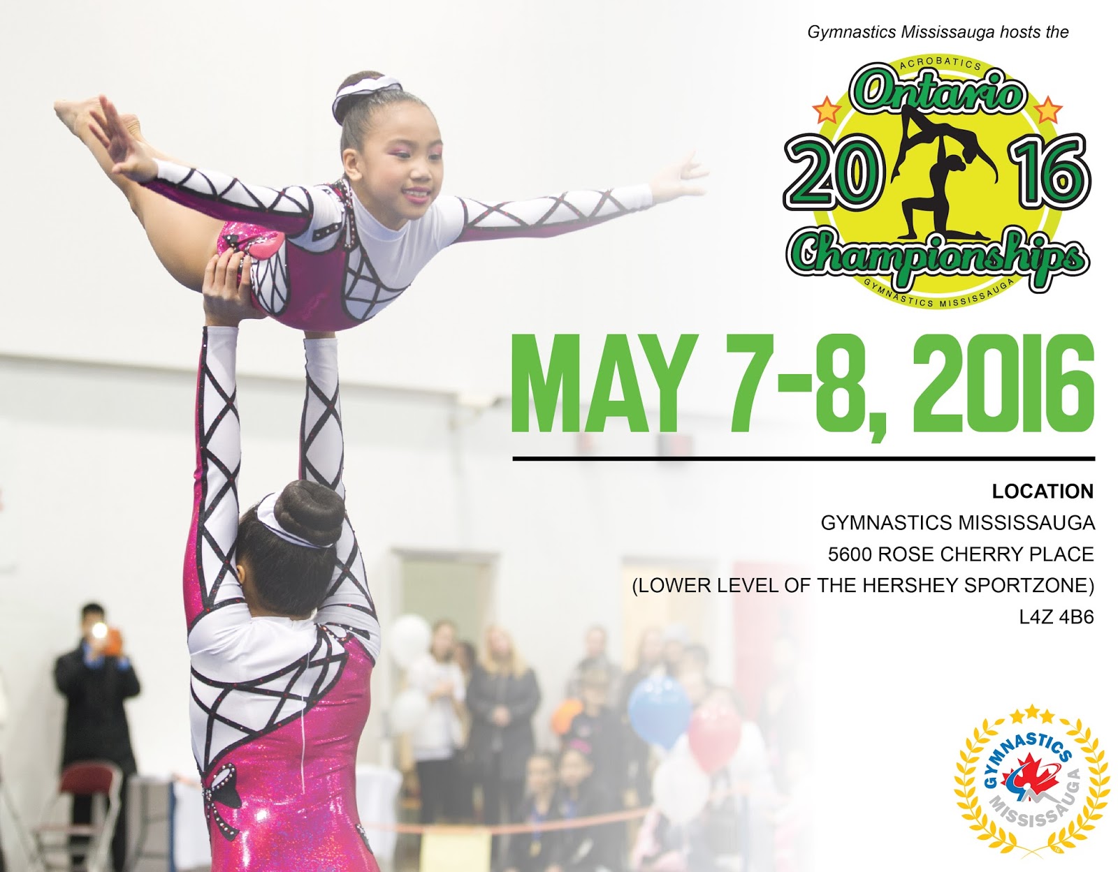 Oakville Gymnastics Club Acrobatic Gymnastics Team Ontario Championships