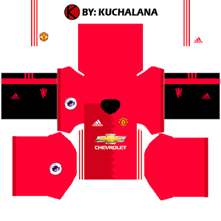 Manchester united dream league kit deals 2017