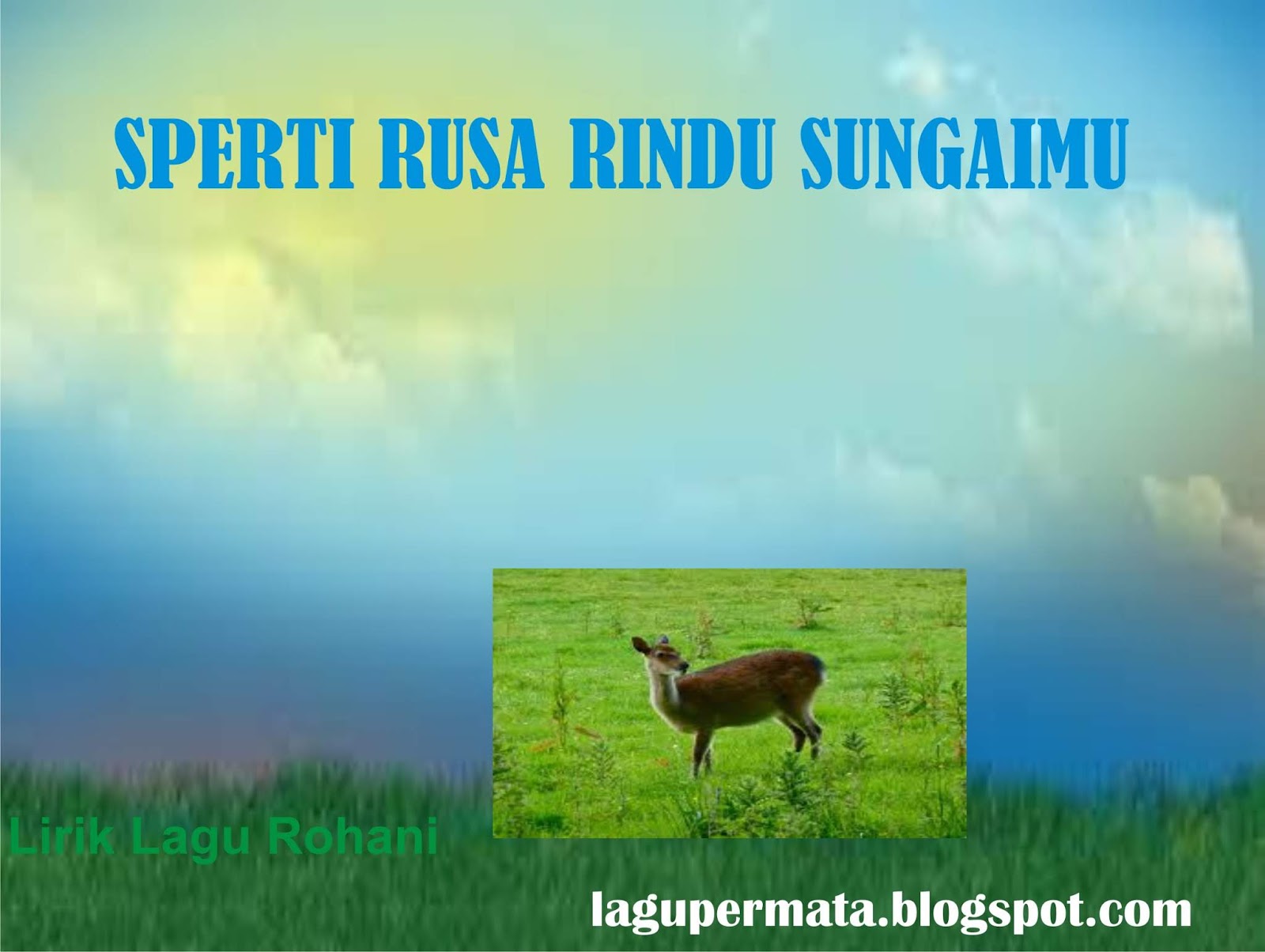 Kunci Gitar Lagu Rohani Bagaikan Bejana
