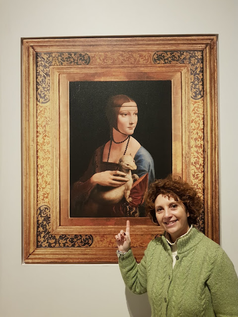 Dama con l'ermellino-Museo nazionale di Cracovia