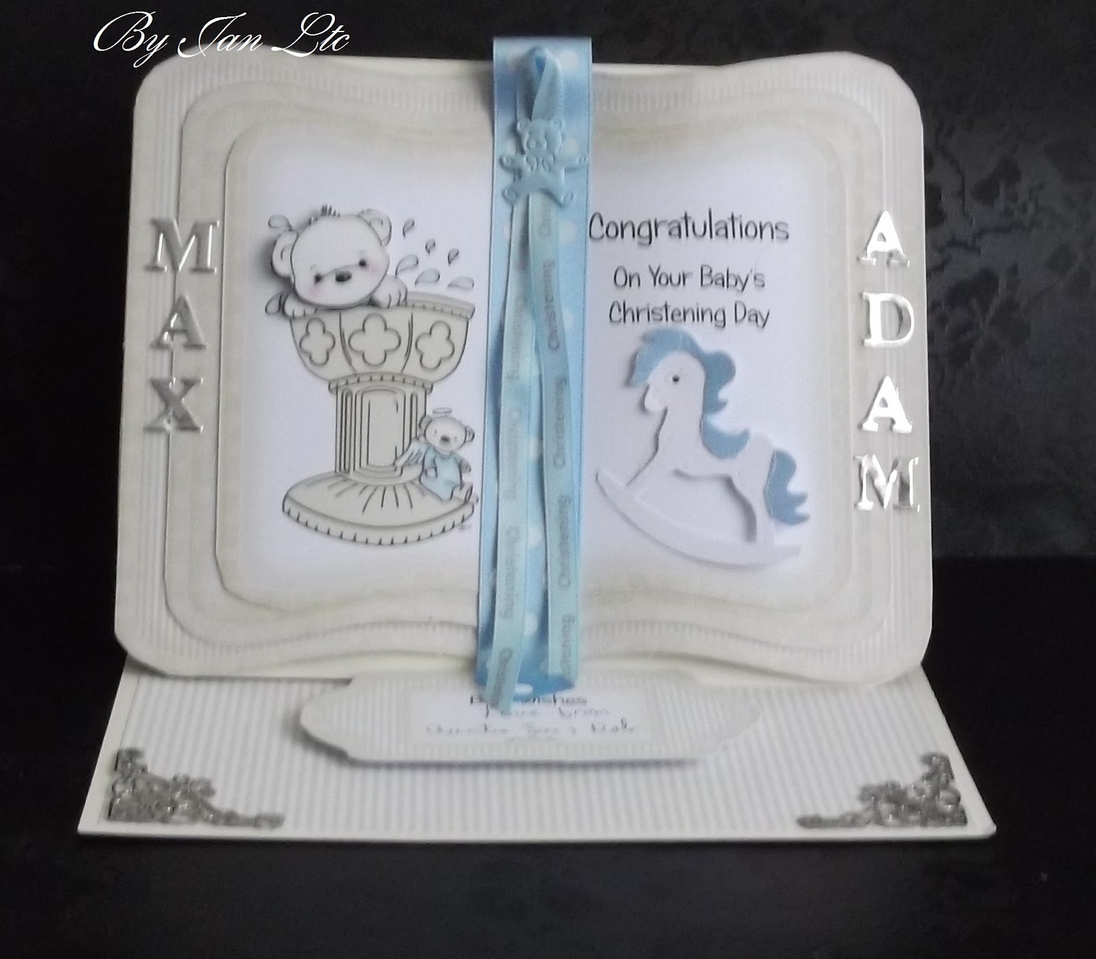 Loves to craft Christening Cards!