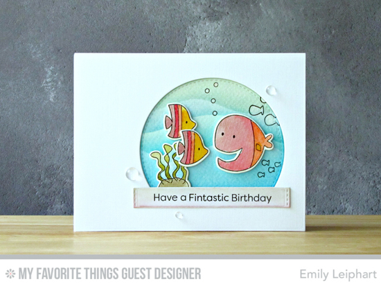 Handmade card by Emily Leiphart featuring products from My Favorite Things #mftstamps